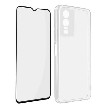 Avizar  Vivo V26 5G coque souple + verre trempé 