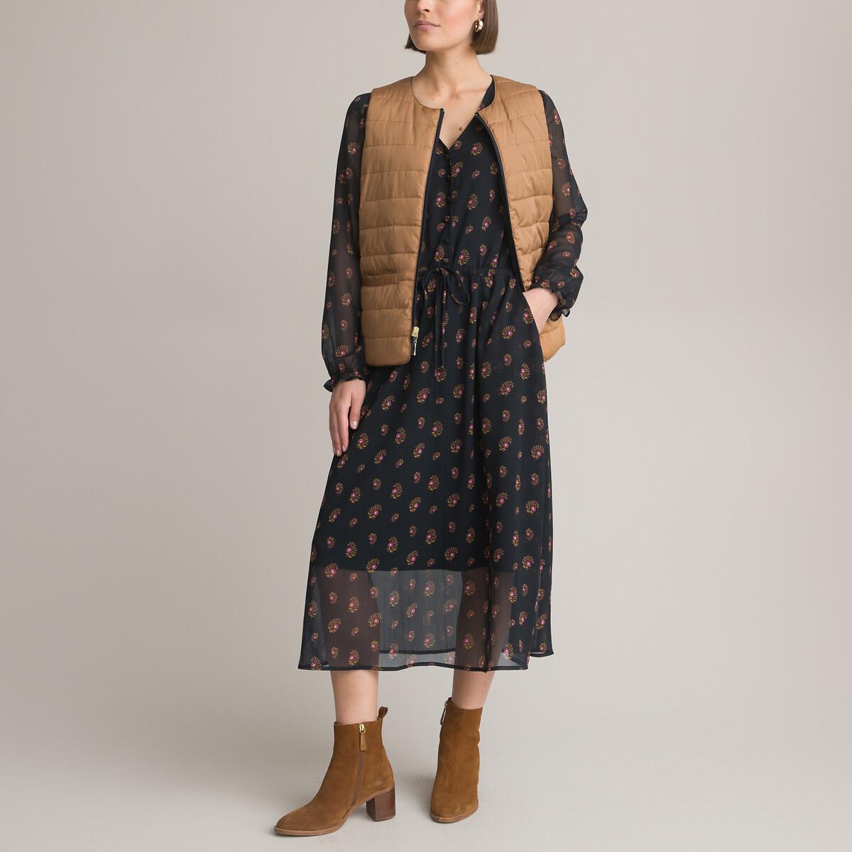 Image of Ausgestelltes Maxikleid Damen Blau 50