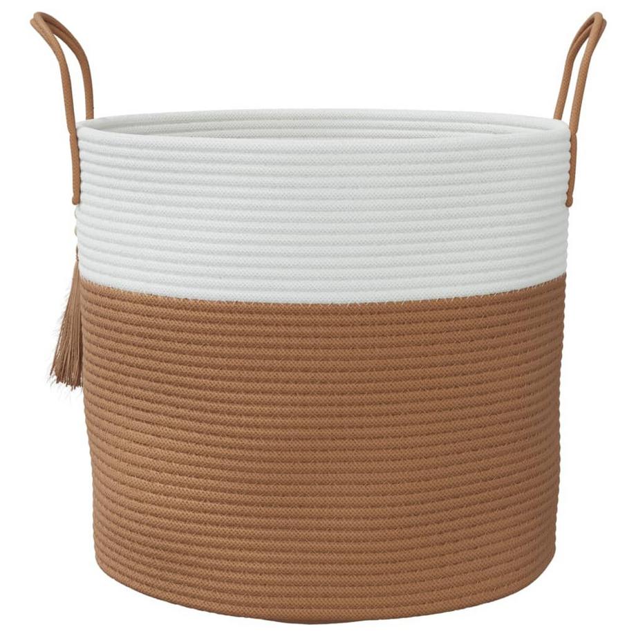 VidaXL Panier de rangement coton  