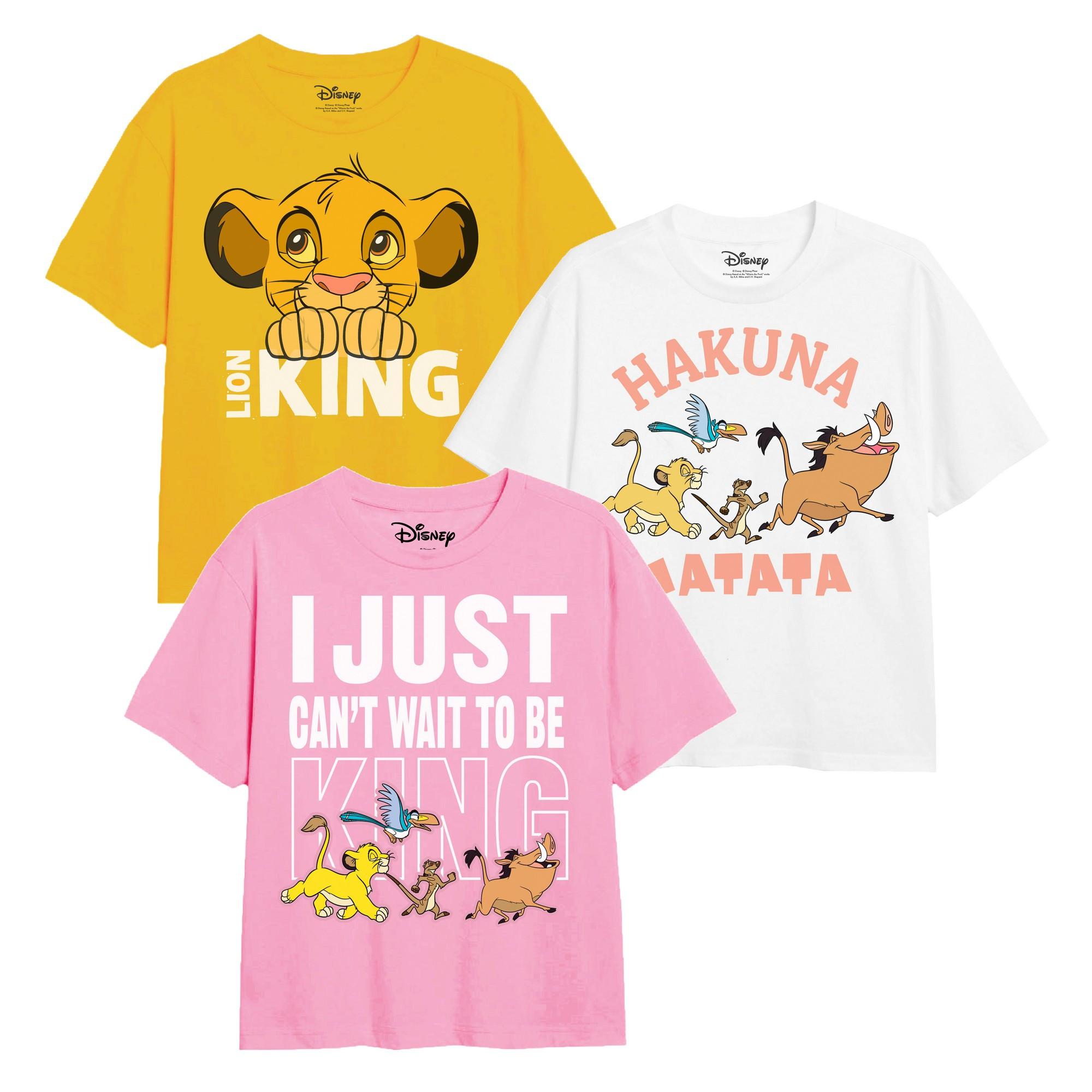 Image of Simba & Friends Tshirt (3erpack) Mädchen Gelb 104