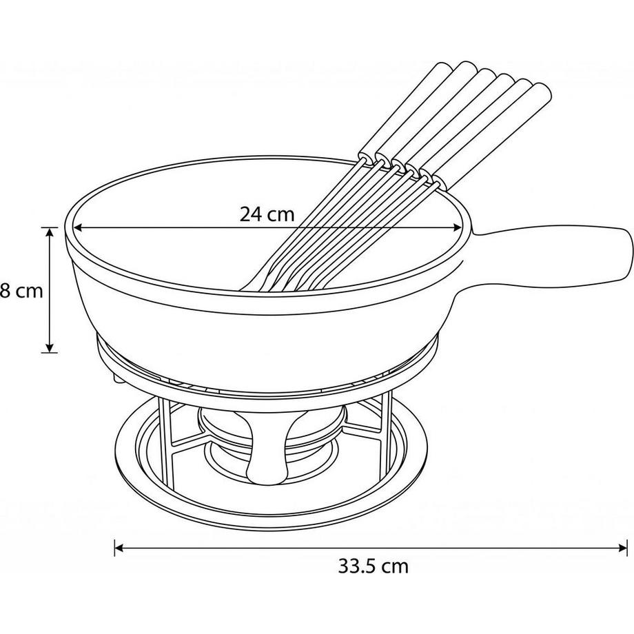 COCON Käsefondue-Set  
