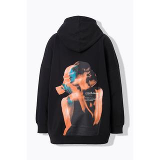 Studio Untold  Hoodie, oversized Shape, Rückenprint 