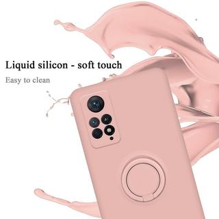 Cadorabo  Hülle für Xiaomi RedMi NOTE 11 PRO 4G  5G TPU Silikon mit Ring Liquid 