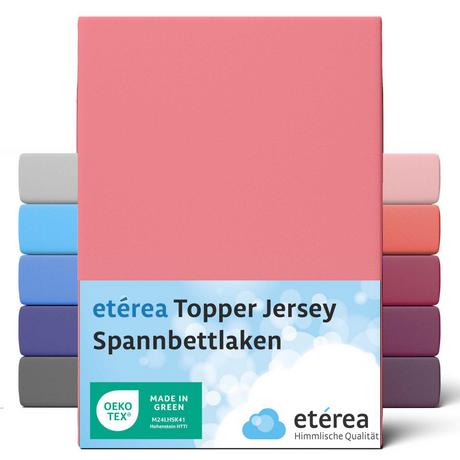 etérea Himmlische Qualität Topper Lenzuolo da camera in jersey comfort  