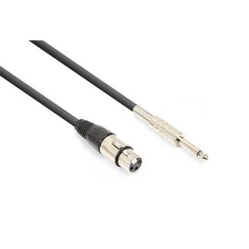 Vonyx CX314-6 cavo audio 6 m XLR (3-pin) 6.35mm Nero