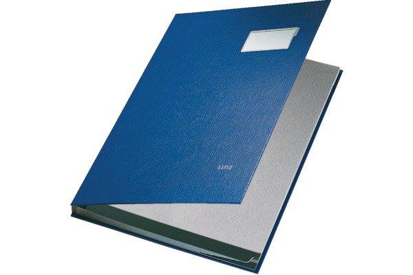 Leitz LEITZ Unterschriftsmappen 57010035 blau 10 Fächer  