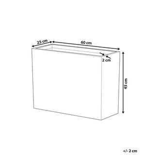 Beliani Blumenkübel aus Steingemisch Industriell EDESSA  