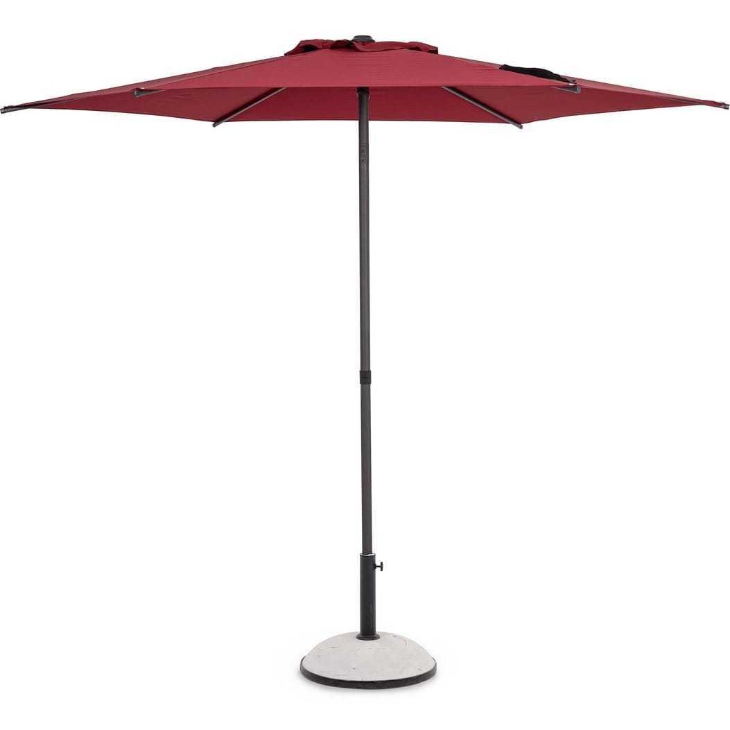 Image of Sonnenschirm Samba anthrazit-Burgundy Sonnenschirm Samba anthrazit-Burgundy