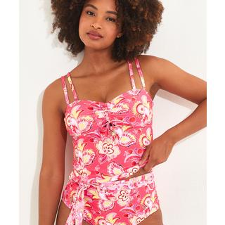 Joe Browns  Tankini-Oberteil mit doppeltem Träger und recyceltem Paisley-Muster 