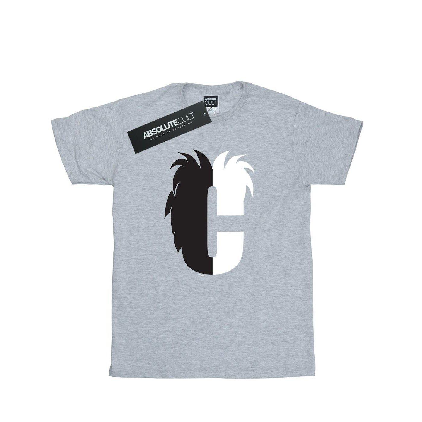 Image of Alphabet C Is For Cruella De Vil Tshirt Unisex Grau 128