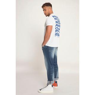 Sthuge  T-shirt STHUGE con mezze maniche e stampa sul retro bianco neve 