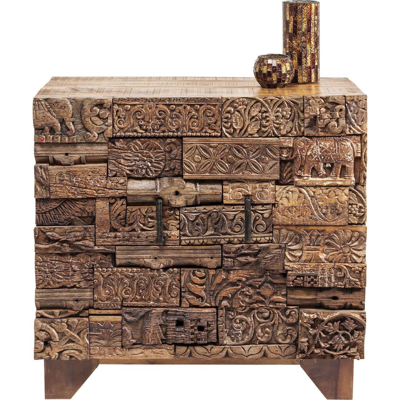 KARE Design Commode Shanti Surprise Puzzle Nature  