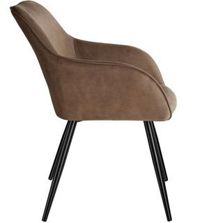 Tectake Chaise Marilyn tissu  