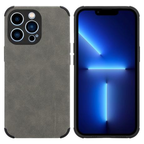 Cadorabo  Housse compatible avec Apple iPhone 12 PRO - Coque de protection en silicone TPU avec dos en similicuir élégant 