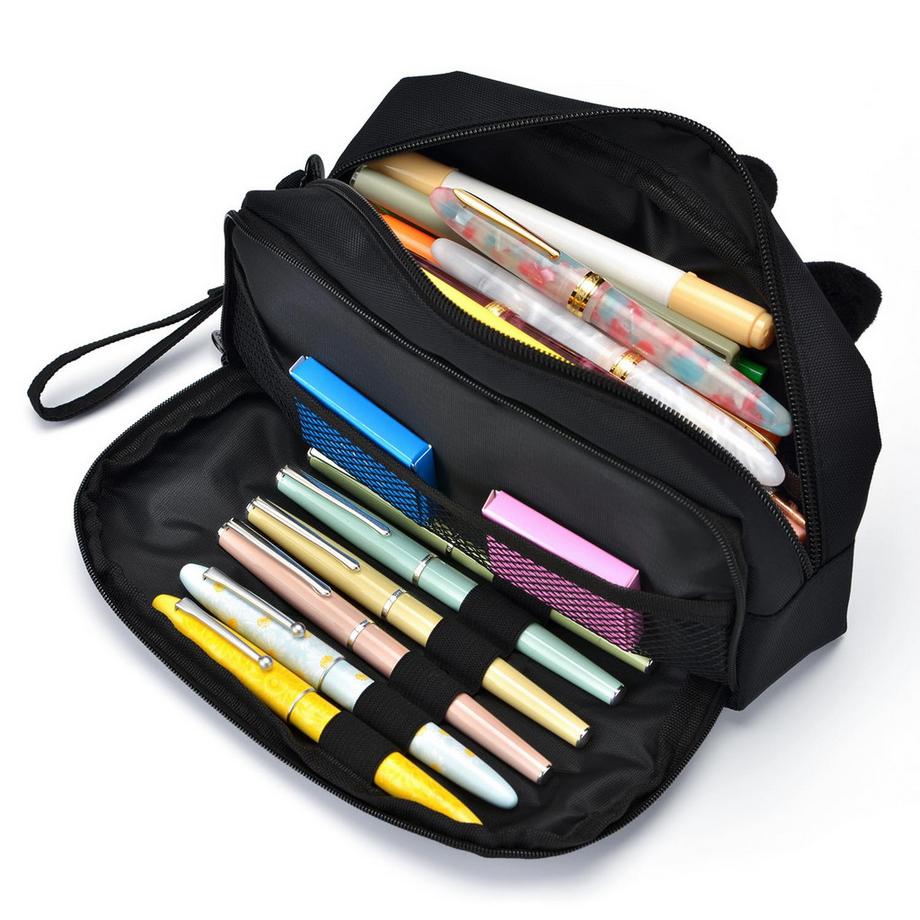 Only-bags.store  Großes Fassungsvermögen Federmäppchen, 3D niedliche Federmäppchen und Stifthalter für Büro College Schule 