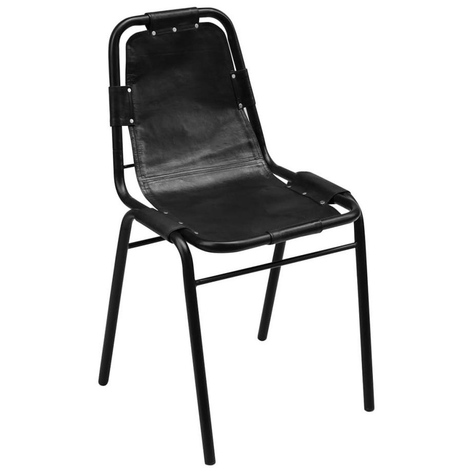 VidaXL sedia da pranzo Pelle  