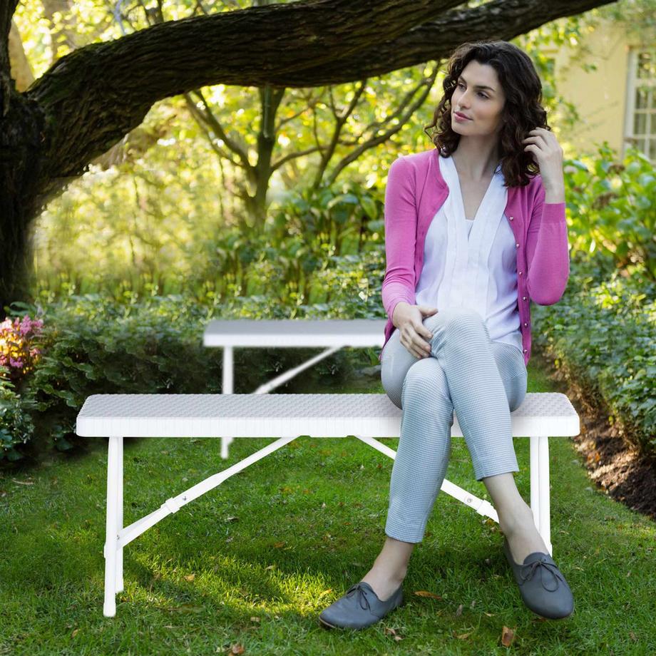 Northix 2er-Set Picknickbänke  