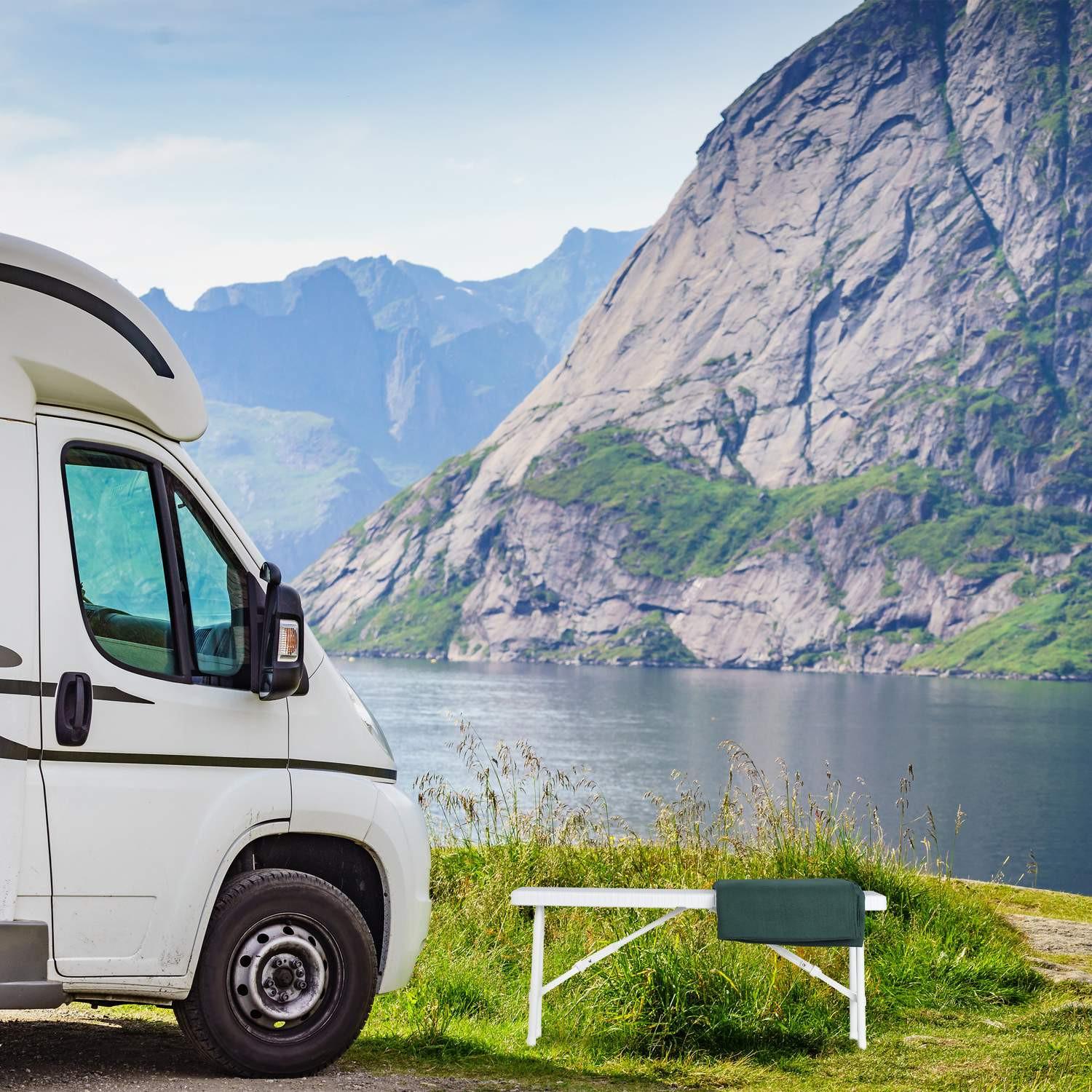 Northix Ensemble de 2 bancs de pique-nique  