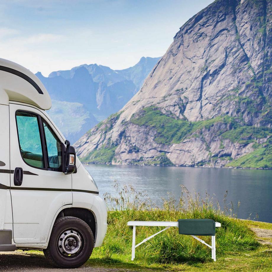 Northix 2er-Set Picknickbänke  