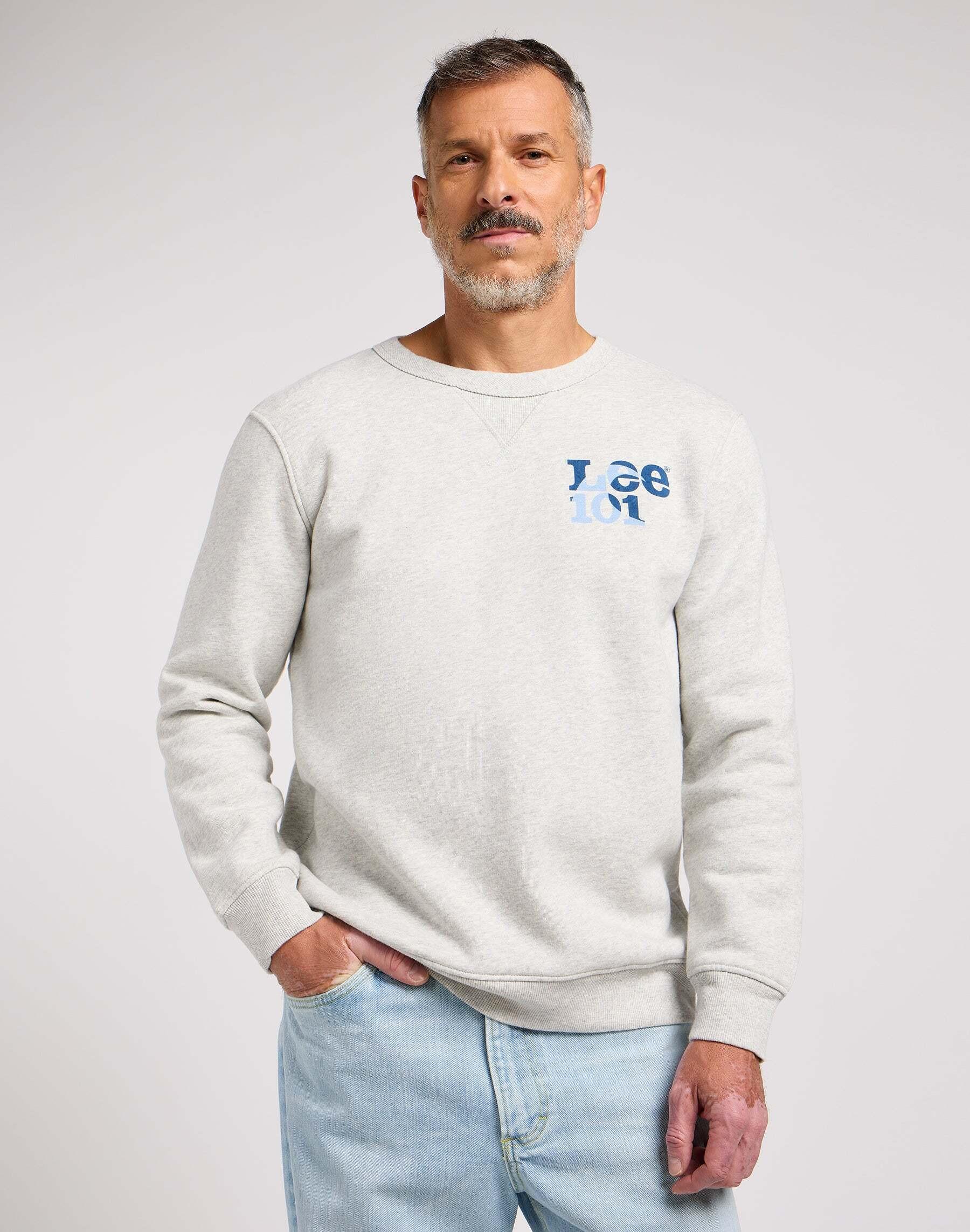 Image of Sweatshirts 101 Rider Sweater Herren Taubengrau XL