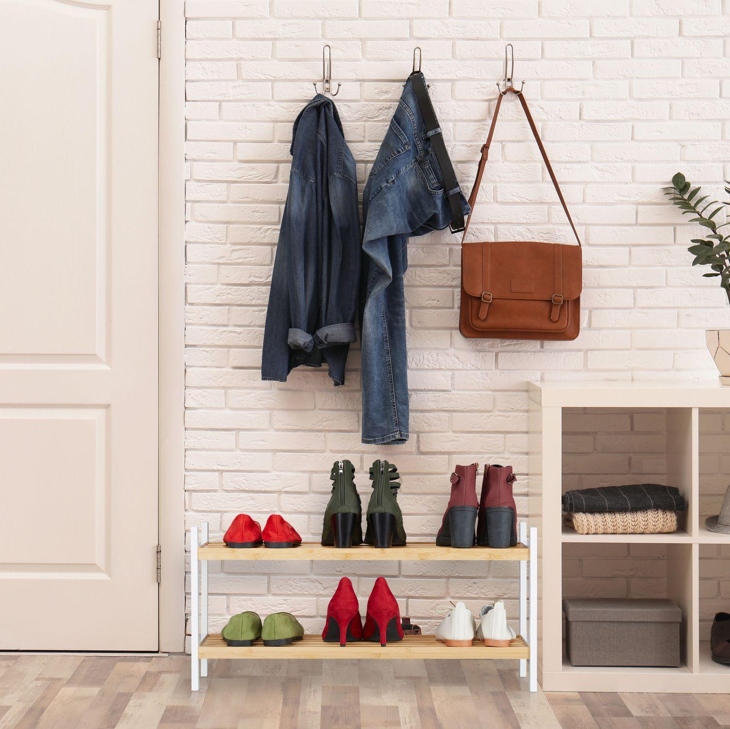 B2X Scarpiera in tessuto con 8 scomparti  