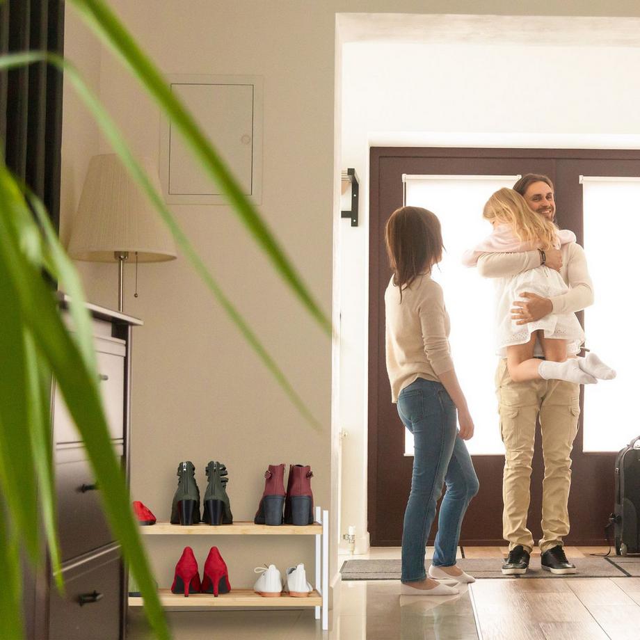 B2X Scarpiera in tessuto con 8 scomparti  