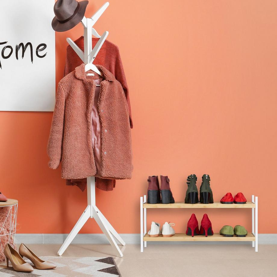 B2X Scarpiera in tessuto con 8 scomparti  