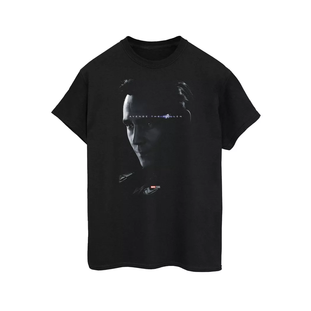 MARVEL - Avengers Endgame Avenge The Fallen TShirt, für Damen, Schwarz, Größe S