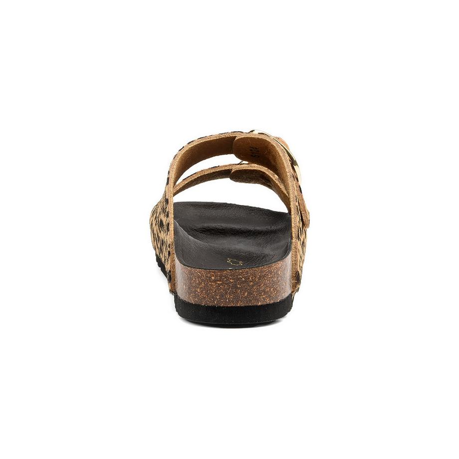 Scholl Noelle Leopard Print Sandalen  