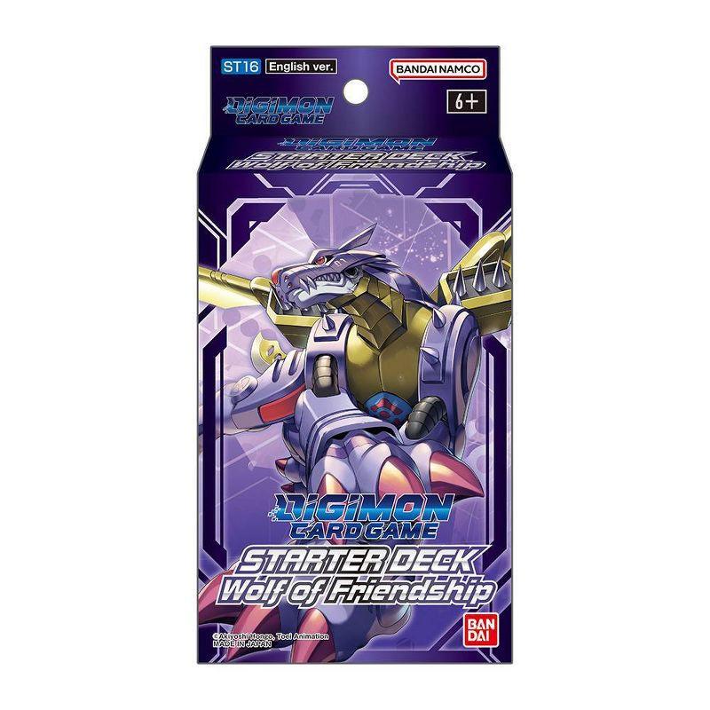 Bandai  Wolf of Friendship Starter ST16 Deck - Digimon Card Game - EN 