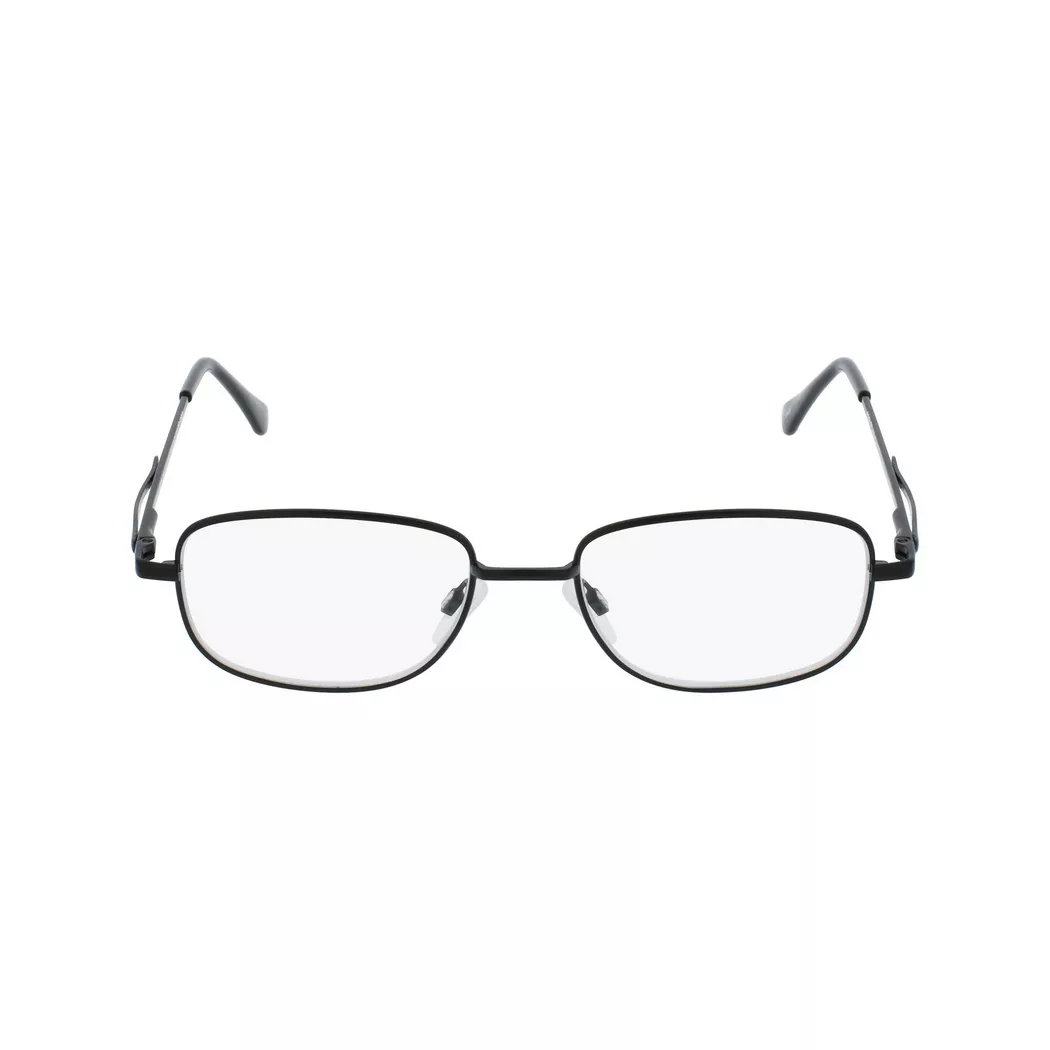 Smarty - Lesebrille mit Etui, für Herren, Schwarz, Größe ONESIZE