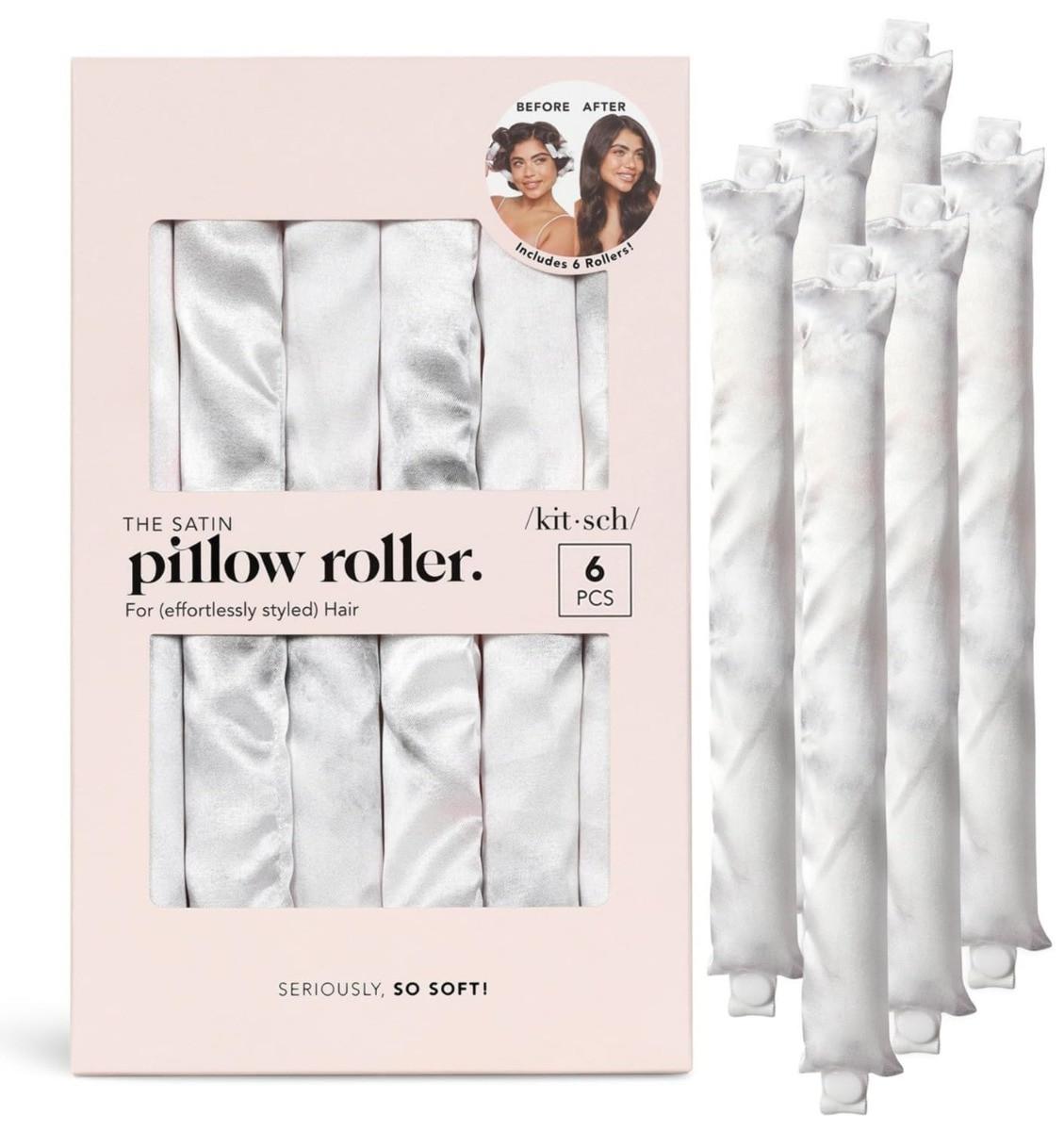 Kitsch  Bigoudis Satin Heatless Pillow Rollers 