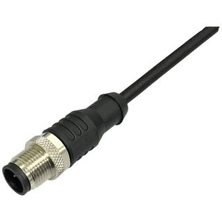 BKL Electronic  M12 Sensor/Aktor Anschlussleitung PUR, Stecker gerade, 4-polig, auf offenes Ende, 0.34 mm², 10 m 