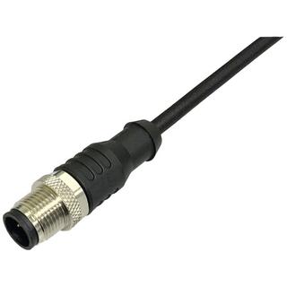 BKL Electronic  M12 Sensor/Aktor Anschlussleitung PUR, Stecker gerade, 4-polig, auf offenes Ende, 0.34 mm², 10 m 