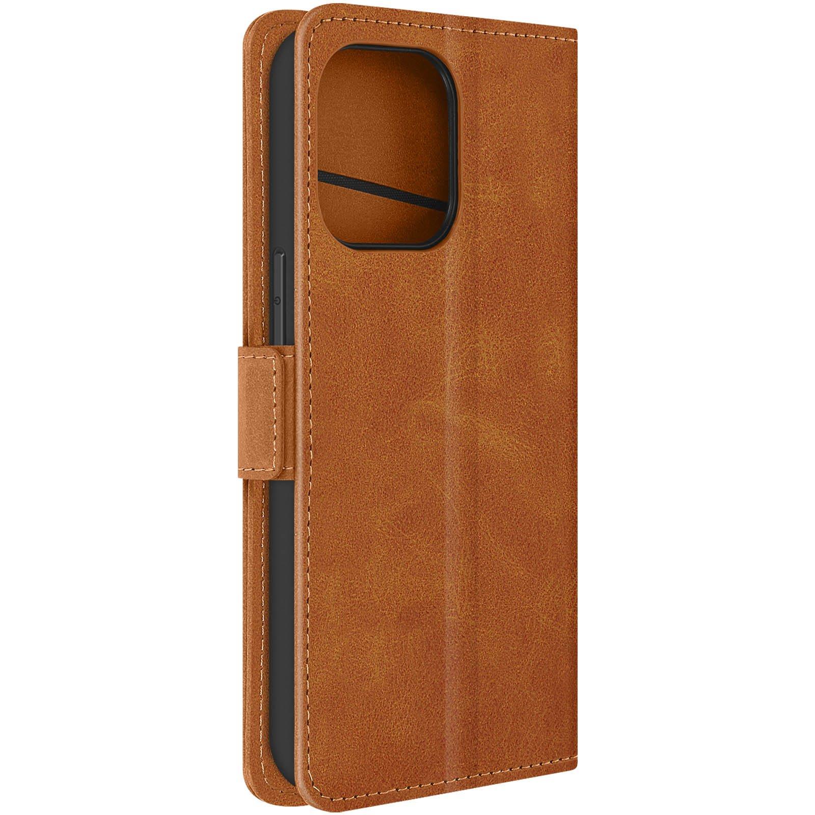 Image of Klapphülle iPhone 15 Pro Max Hellbraun