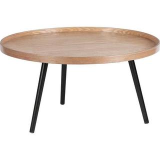 mutoni Table d'appoint Mesa Natural rond 78x78  