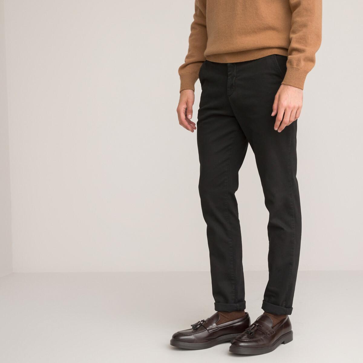 Image of Chinohose Herren Schwarz 46