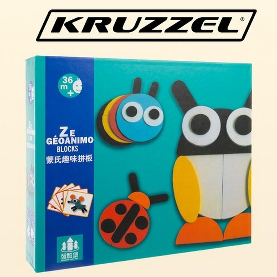 Kruzzel  Puzzle in legno - Puzzle Kruzzel 22426 