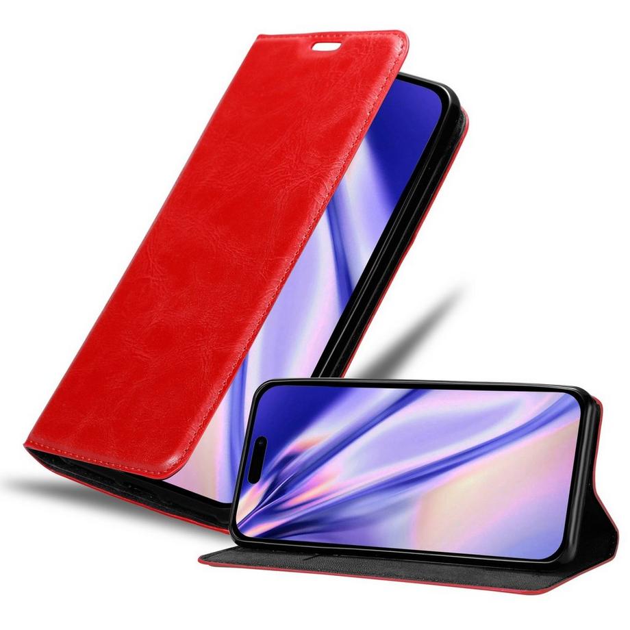 Hülle für Apple iPhone 14 PRO MAX Magnetverschluss, Kartenfach