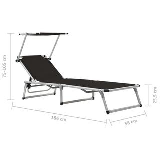 VidaXL Chaise Longue  