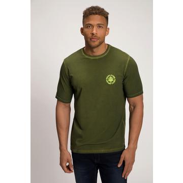 T-shirt FLEXNAMIC®, manches courtes, teinture à l'huile, imprimé, jusqu'au 8 XL