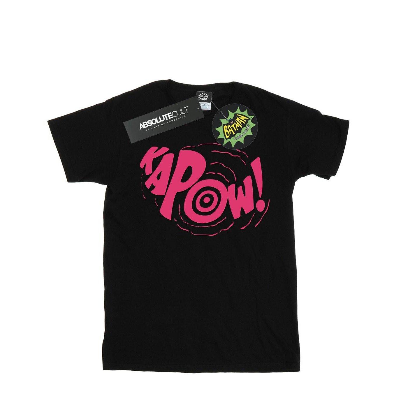 Image of Batman Tv Series Kapow Tshirt Herren Schwarz 3XL