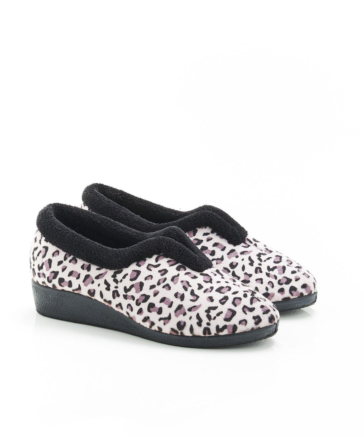 Image of Hausschuhe Aus Samt. Damen Schwarz 35