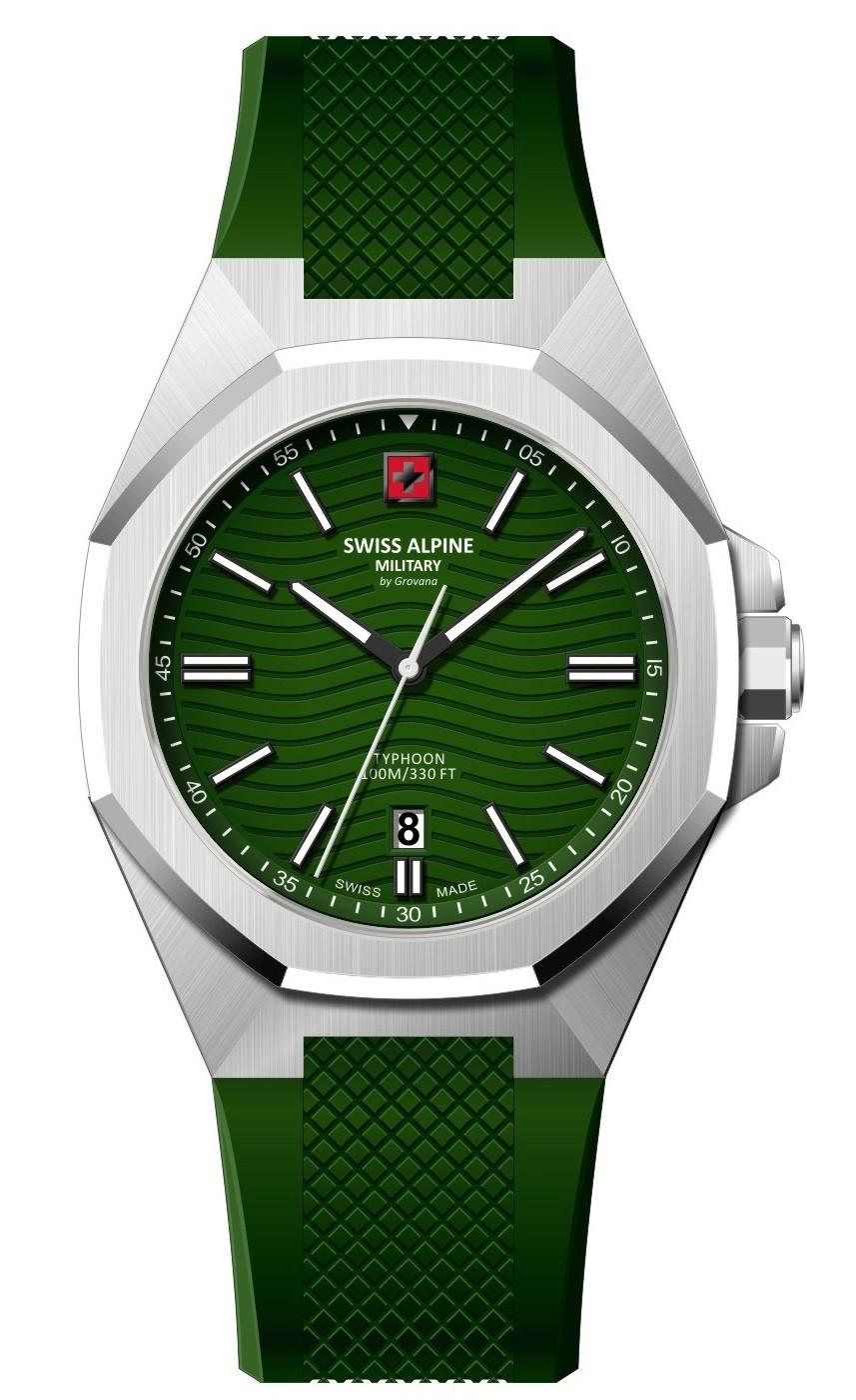 SWISS ALPINE MILITARY  TYPHOON Collection - Montre quartz swiss made 