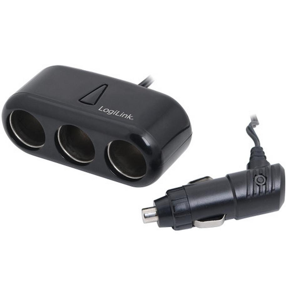 LogiLink  Adaptateur-séparateur cigare 3 ports 