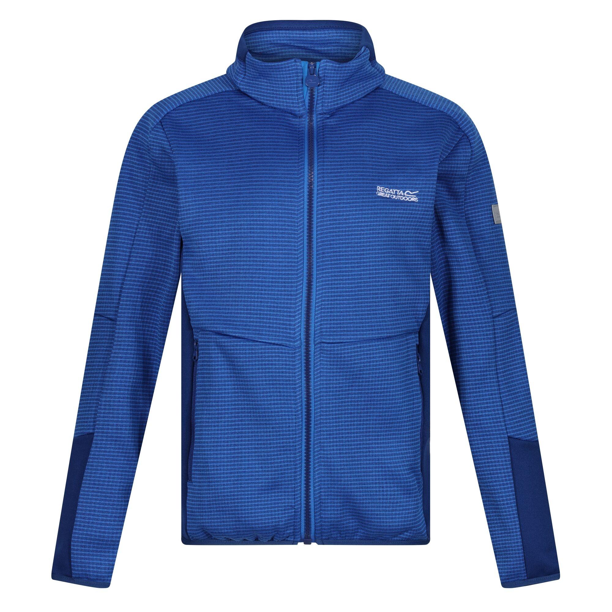 Image of Highton Iv Fleecejacke Durchgehender Reißverschluss Mädchen Blau 128