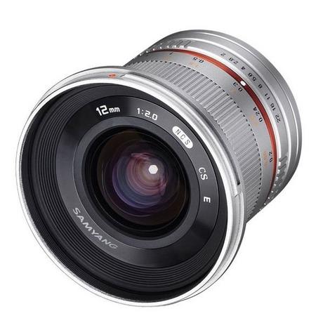 Samyang  Samyang 12mm 1: 2,0 NCS CS Silber (M4/3) 