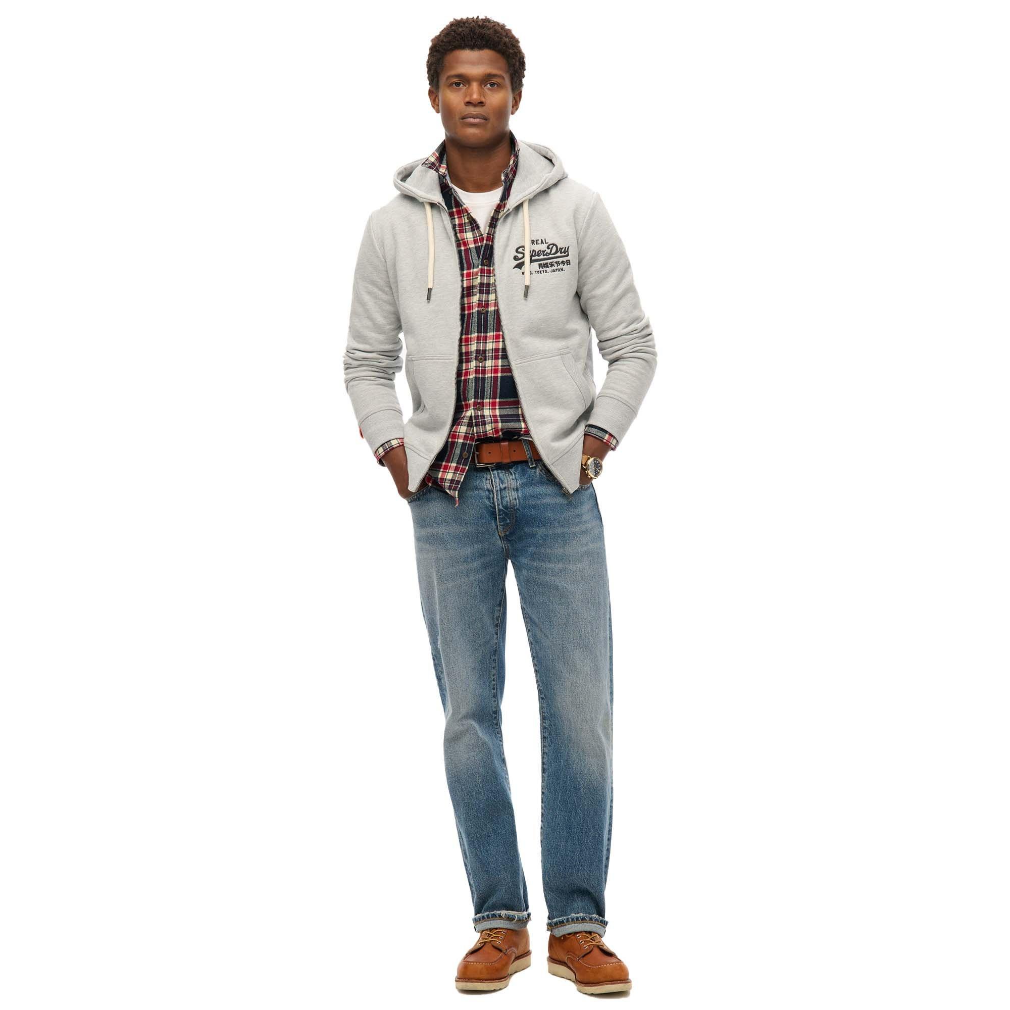 Superdry Giacca di felpa Embroidered Ziphood  