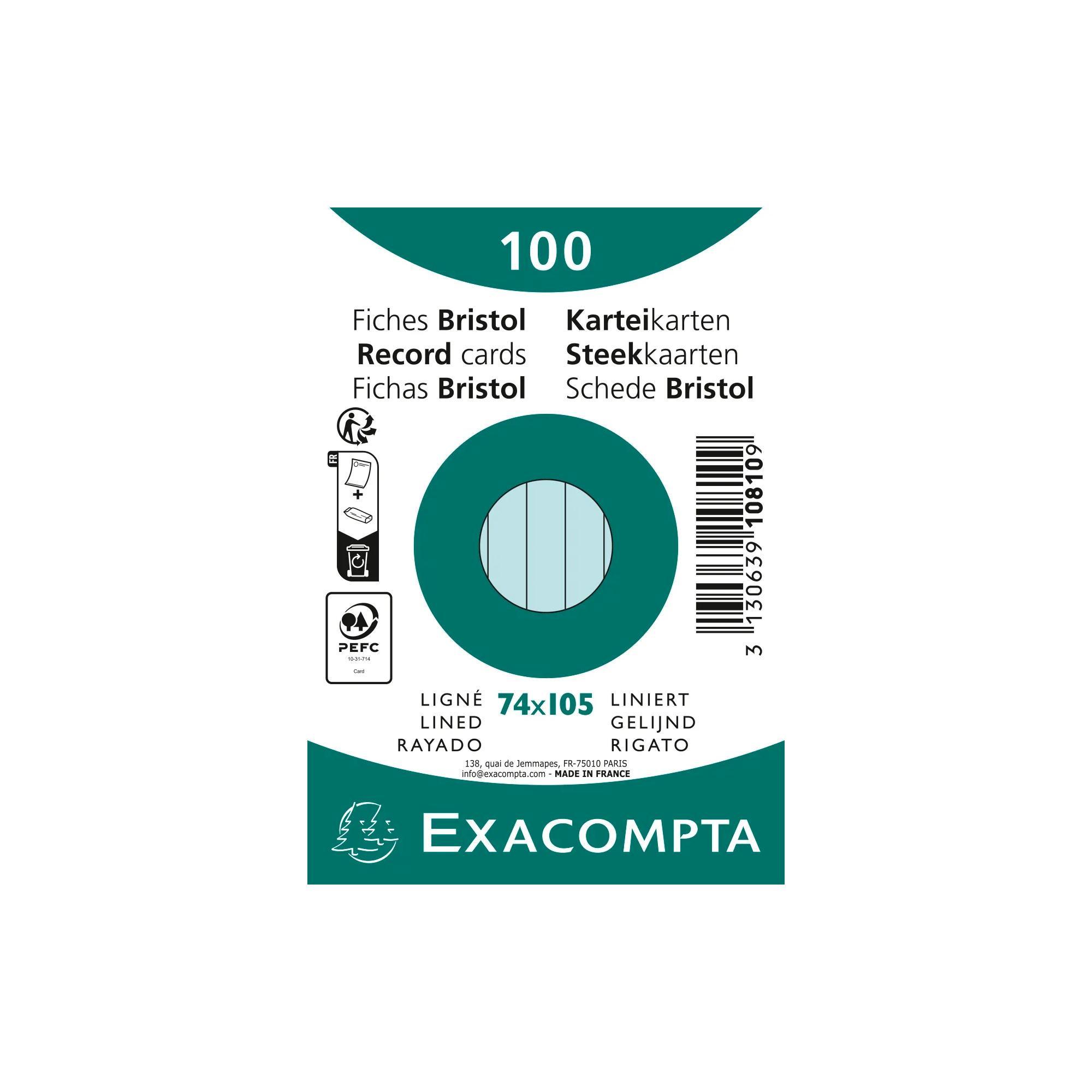 Image of Karteikarten A7 liniert, 100 Stück eingeschweißt x 40 Karteikarten A7 liniert, 100 Stück eingeschweißt x 40
