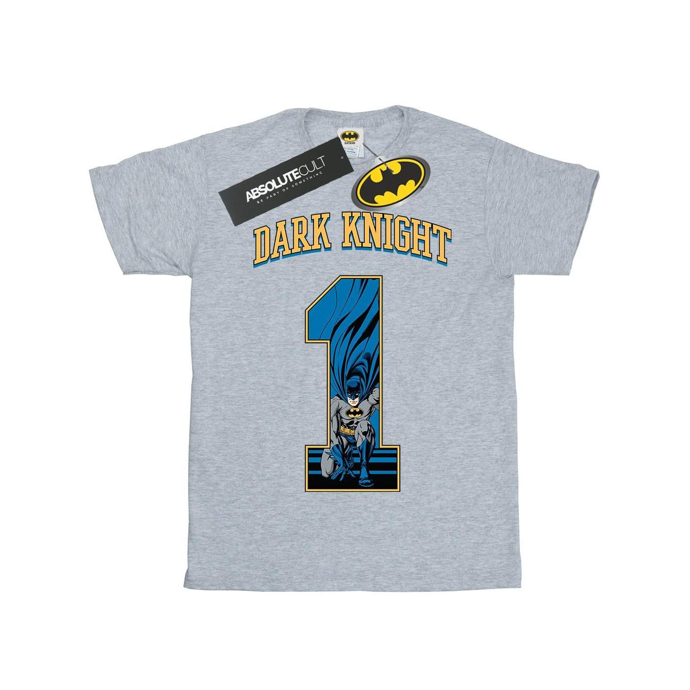Image of Batman Football Dark Knight Tshirt Herren Grau XL